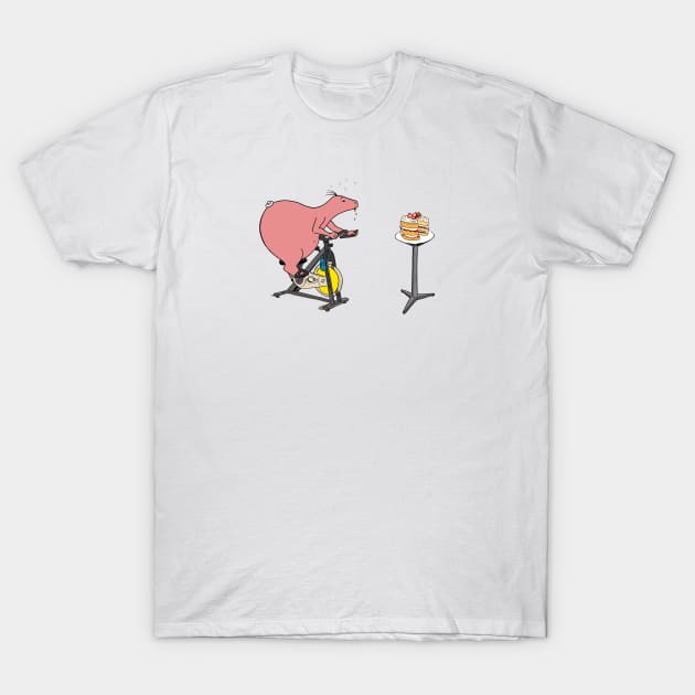 Exercise and Diet T-Shirt by About Blob